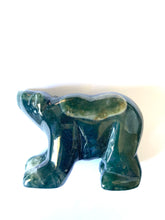 Load image into Gallery viewer, Moss Agate Bear
