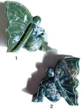 Load image into Gallery viewer, Moss Agate big fairies
