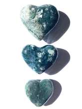 Load image into Gallery viewer, Moss Agate Hearts
