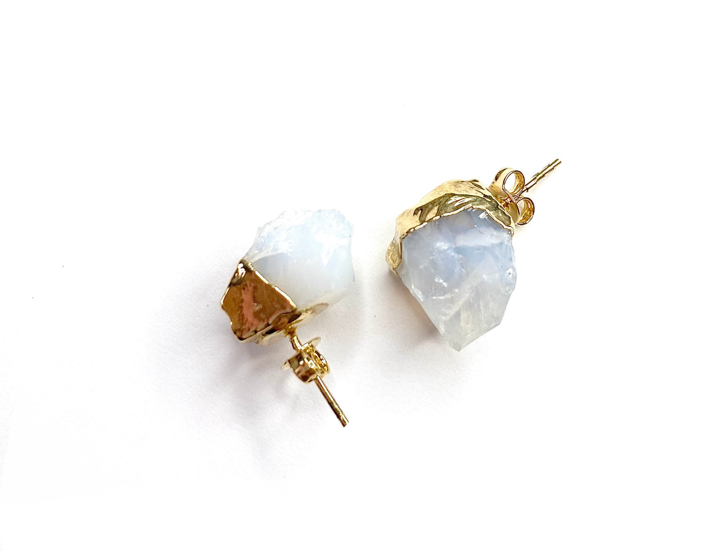 Moonstone Studs