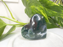 Load image into Gallery viewer, Moss Agate Hearts
