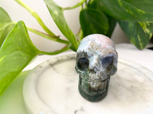 Load image into Gallery viewer, Moss Agate Skulls
